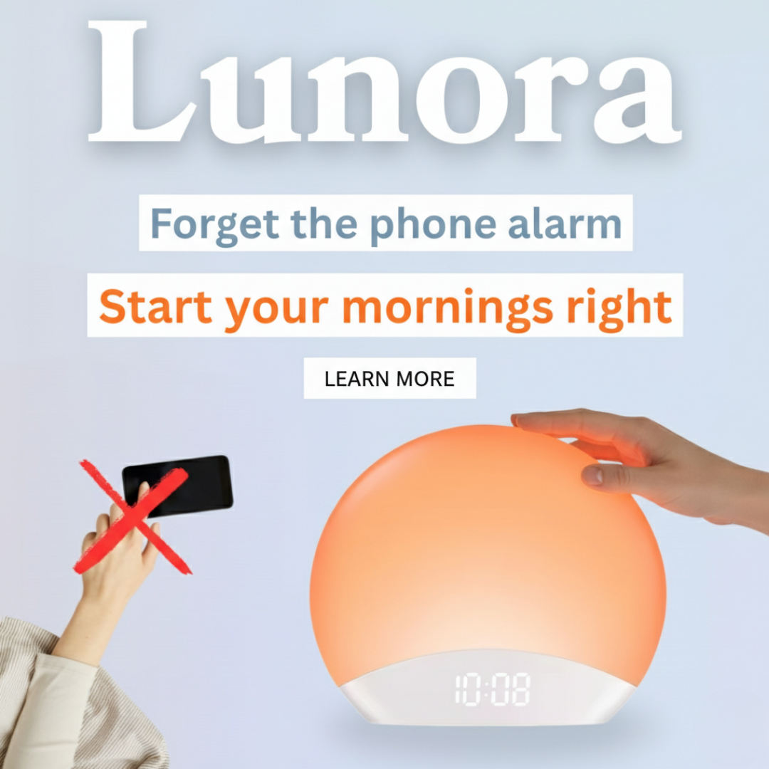 Lunora - CalmRise Sleep & Wake Alarm Light