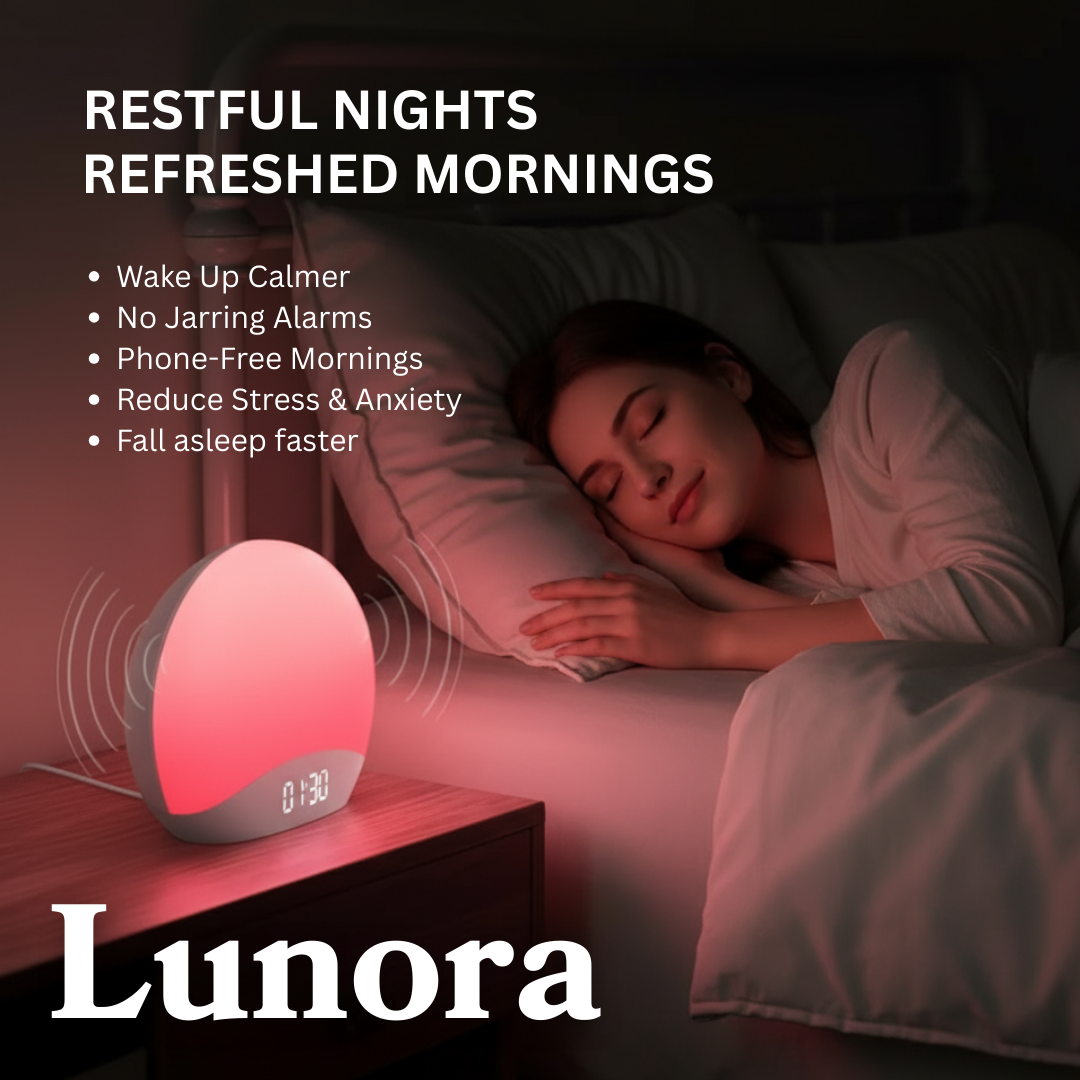 Lunora - CalmRise Sleep & Wake Alarm Light