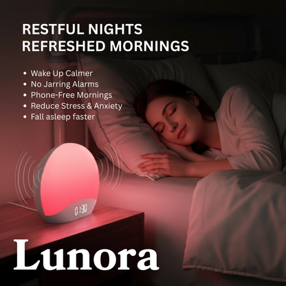 Lunora - CalmRise Sleep & Wake Alarm Light
