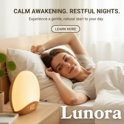 Lunora - CalmRise Sleep & Wake Alarm Light