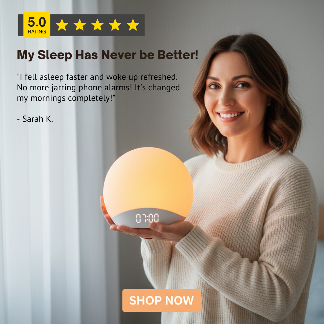 Lunora - CalmRise Sleep & Wake Alarm Light